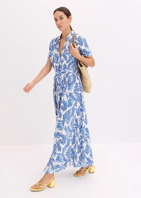 Robe longue et imprimée en viscose fluide, bonprix