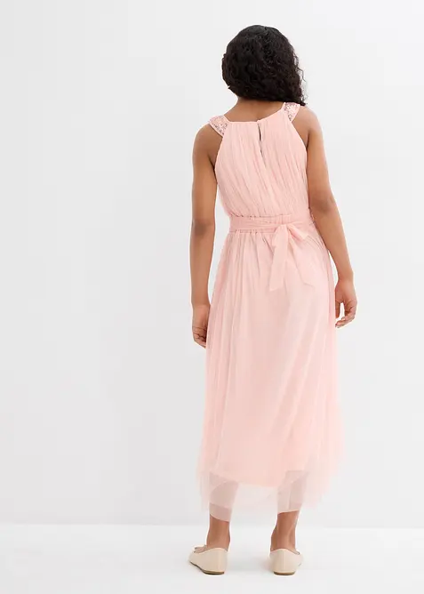 Robe longue ornée de sequins, bonprix