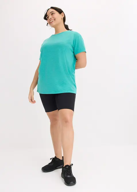 Lot de 2 T-shirts techniques à séchage rapide, bonprix