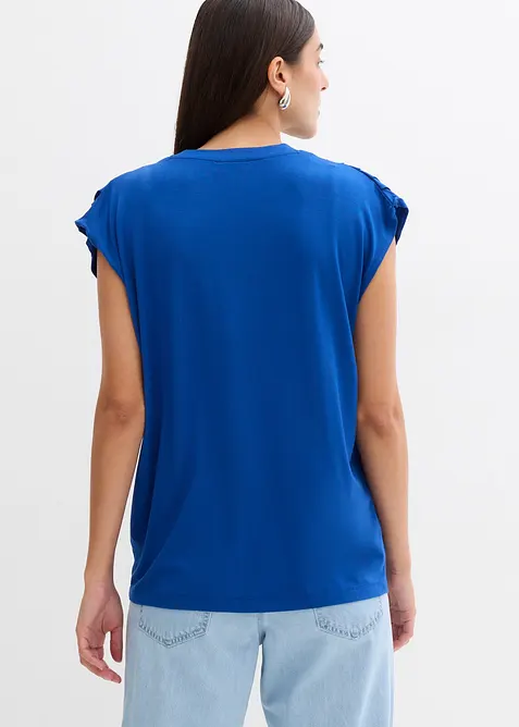 T-shirt fluide en viscose mélangée, bonprix