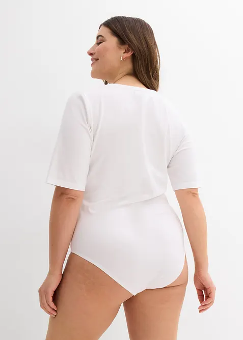 Kurzarmbody (2er Pack), bonprix