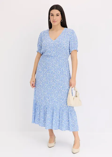 Maxikleid aus reiner Viskose, bonprix