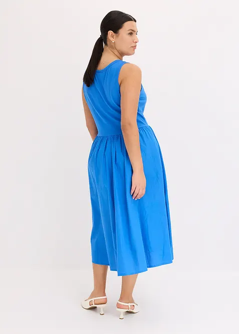 Robe en jersey bi-matière, bonprix