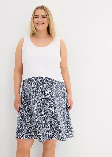 Robe 2en 1 de grossesse et d'allaitement en jersey coton, bonprix