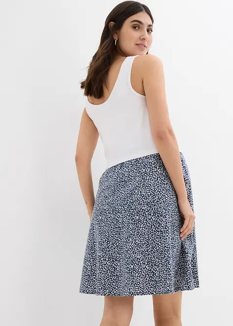 2-in-1 Umstands- und Stillkleid aus Bio-Baumwolljersey, bonprix