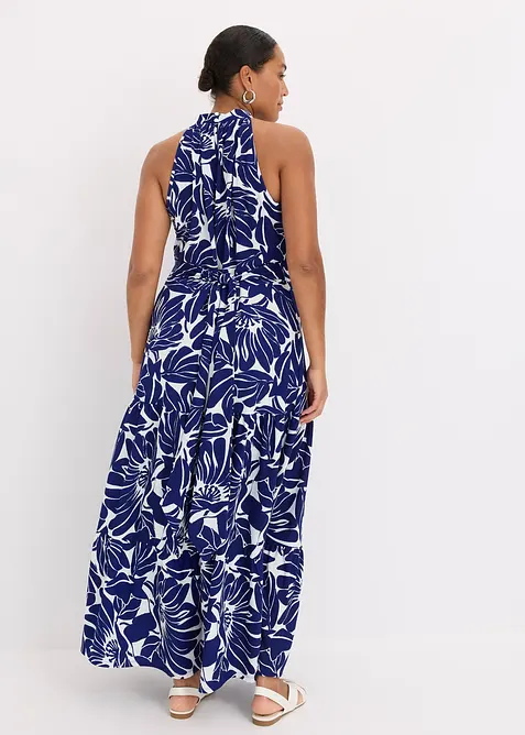 Robe longue imprim&eacute;e, bonprix