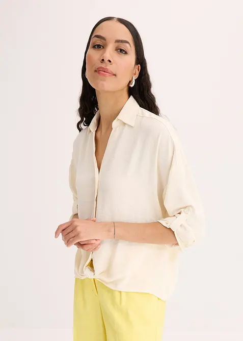 Bluse aus leichtem Cr&ecirc;pe, bonprix