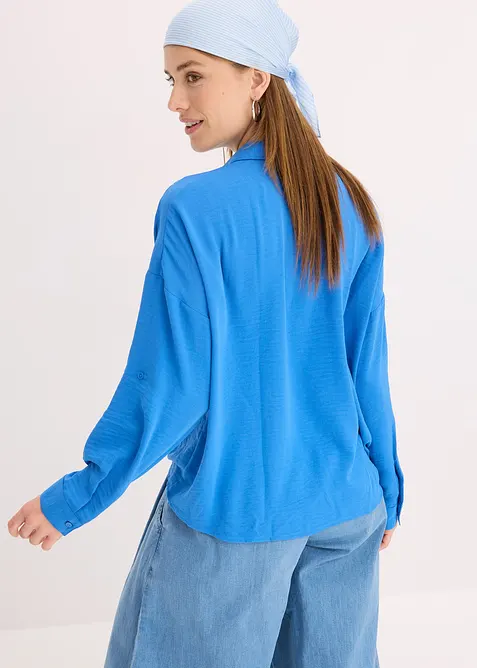 Bluse aus leichtem Crêpe, bonprix