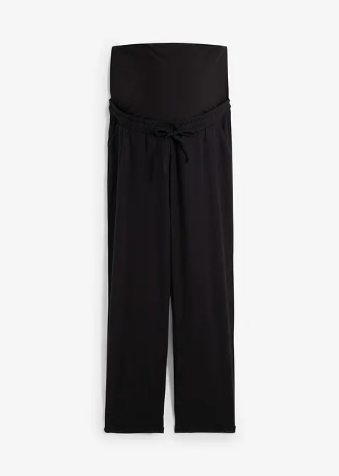 Pantalon de grossesse en lin majoritaire, droit, bonprix