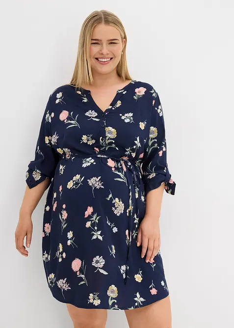 Robe blouse 2en1 de grossesse et d'allaitement en viscose, bonprix