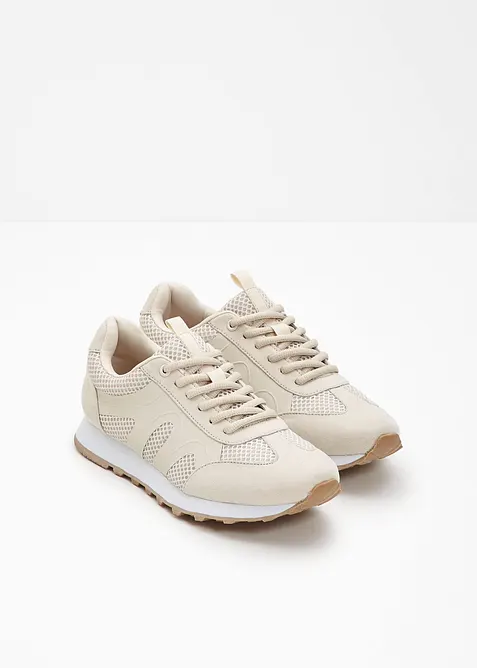 Sneaker mit Mesh-Einsatz, bonprix