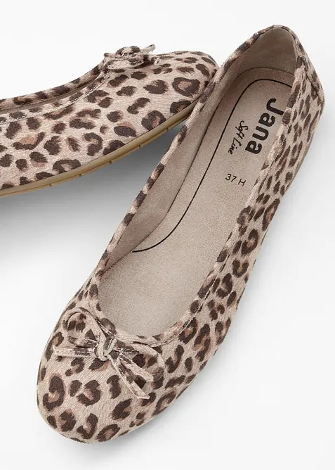 Jana Komfort-Ballerinas in bequemer Weite, Jana