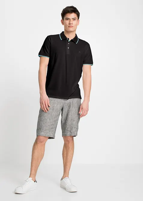 Piqu&eacute;-Poloshirt aus reiner Baumwolle (3er Pack), bonprix