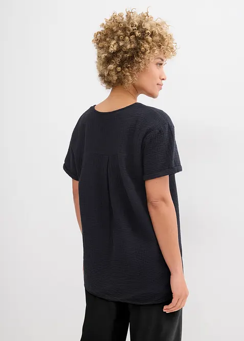 Shirt-Tunika aus softem Musselin, bonprix
