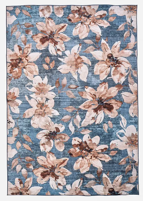 Tapis &agrave; motif floral, bonprix