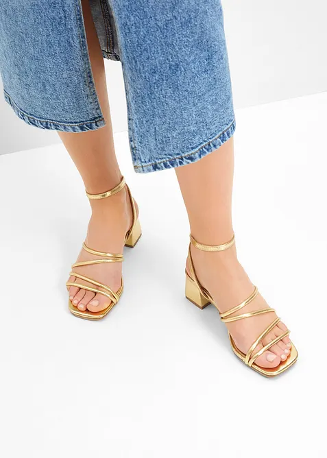 Sandales à talons, bonprix