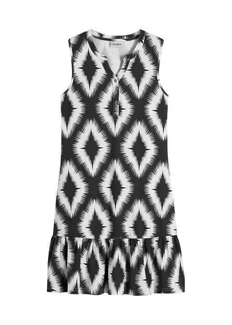 Jerseykleid aus softem Baumwoll-Mix, bonprix