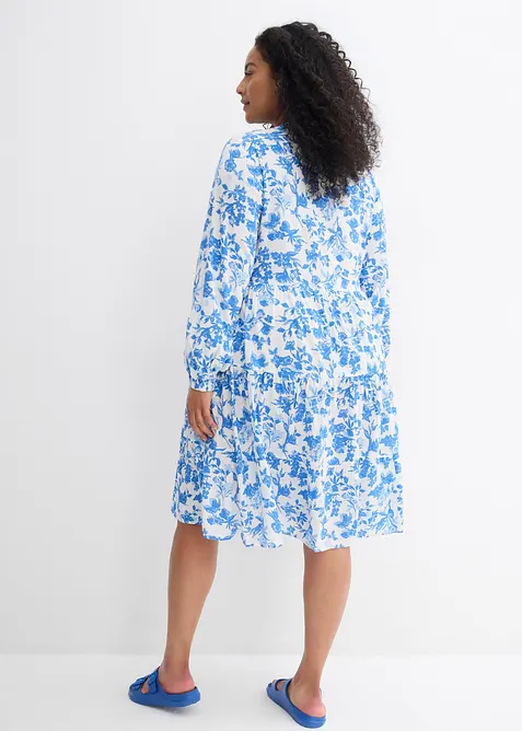 Tunika-Kleid aus fließender Viskose, bonprix