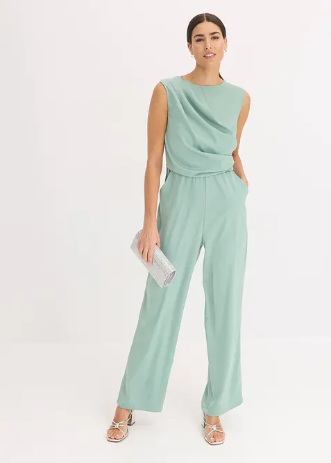 Overall aus glänzendem Satin, bonprix