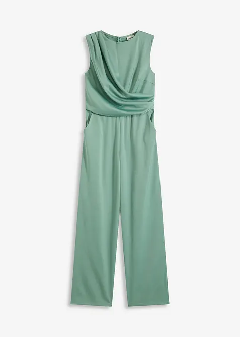 Overall aus glänzendem Satin, bonprix