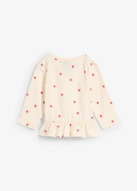 T-shirt manches longues 100% coton, bonprix