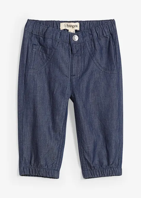 Jean taille extensible 100% coton, bonprix