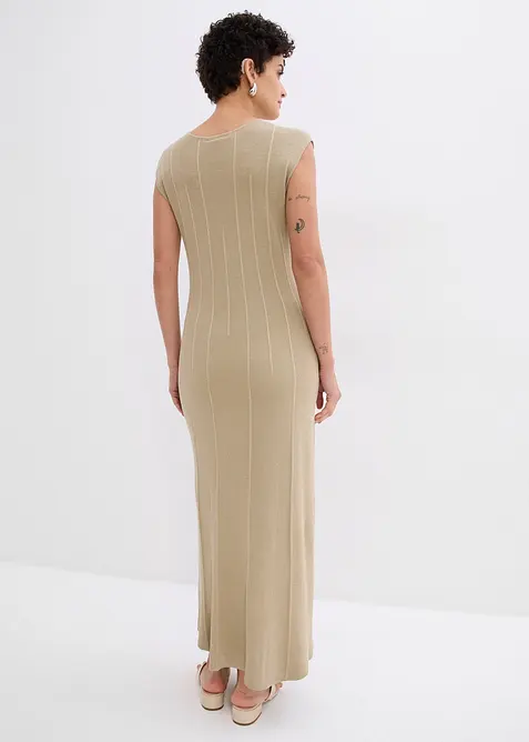 Figurbetontes Strickkleid aus Viskose-Mix, bonprix