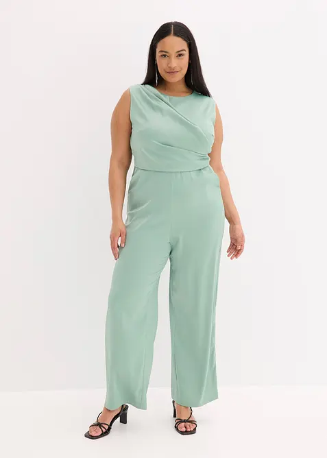 Overall aus glänzendem Satin, bonprix