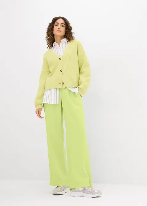 Marlenehose aus fließender Viskose, bonprix