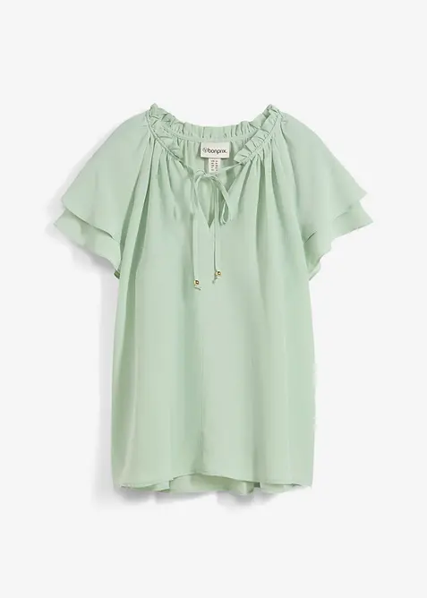 Tunika mit Seidenanteil, bonprix