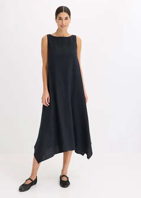 Trägerkleid aus feinem Viskose-Mix, bonprix