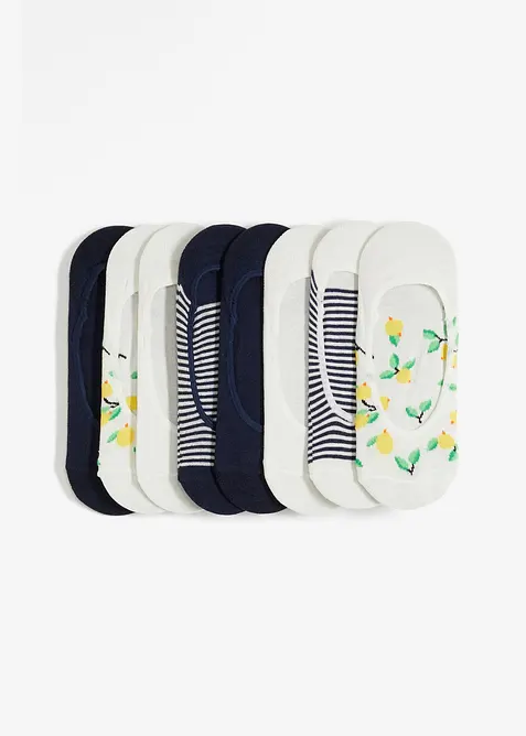 Füßlinge mit Bio-Baumwolle (8er Pack), bonprix