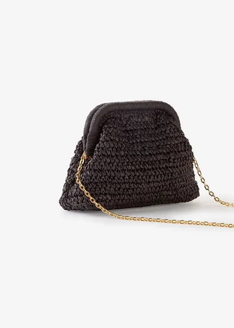 Sac en paille à bandoulière, bonprix