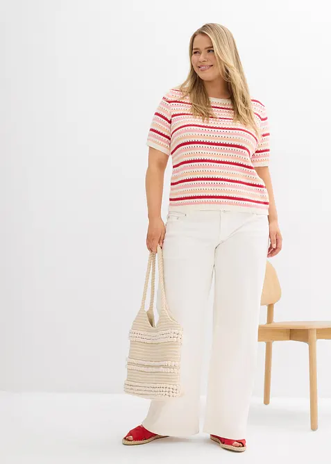 Jean large, taille basse, bonprix