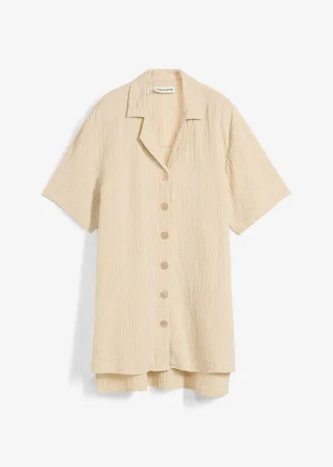 Chemisier en gaze de coton, bonprix