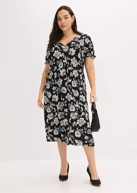 bedrucktes Midikleid, bonprix