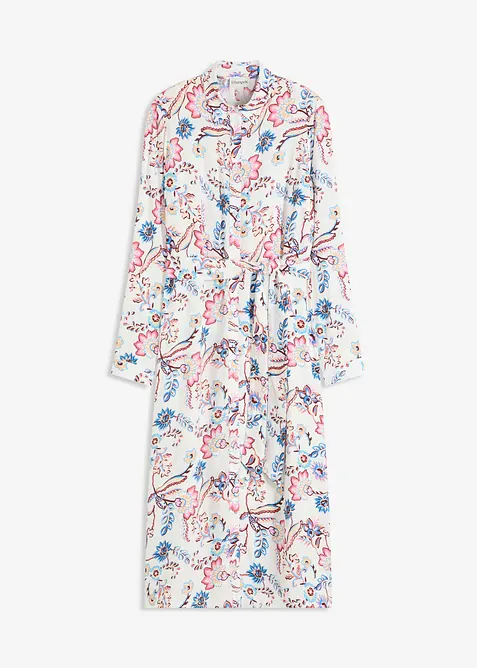 bedrucktes Blusenkleid aus flie&szlig;ender Viskose, bonprix