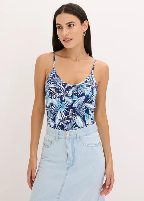 Spaghettitr&auml;ger-Top aus softem Viskose-Mix, bonprix