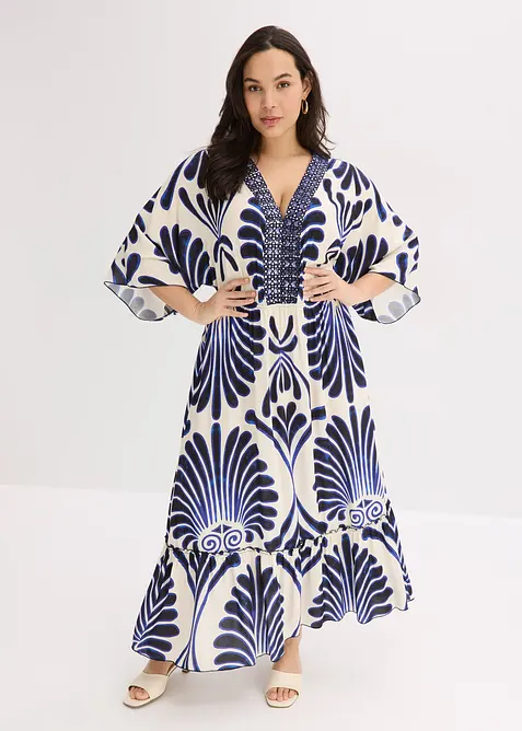 Robe longue en viscose fluide, bonprix