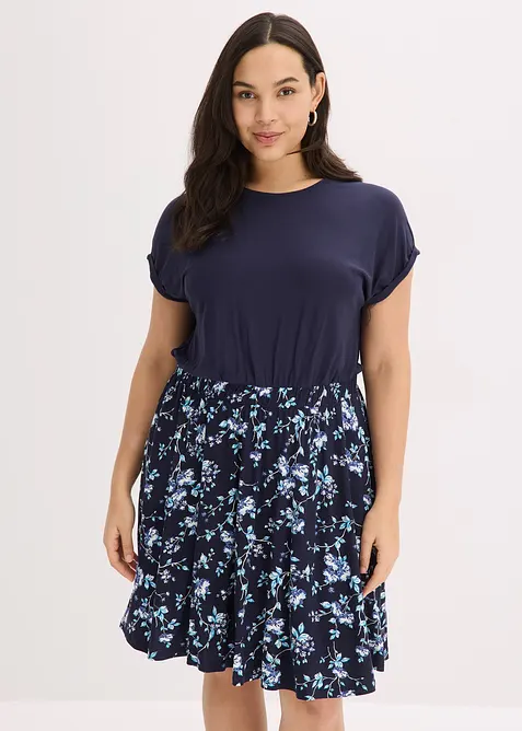 Jerseykleid aus Viskose-Mix, bonprix