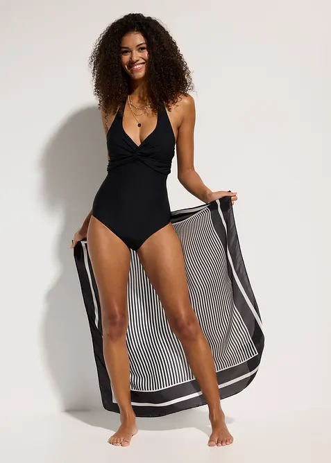 Light Shape-Badeanzug mit Neckholder-Trägern, bonprix