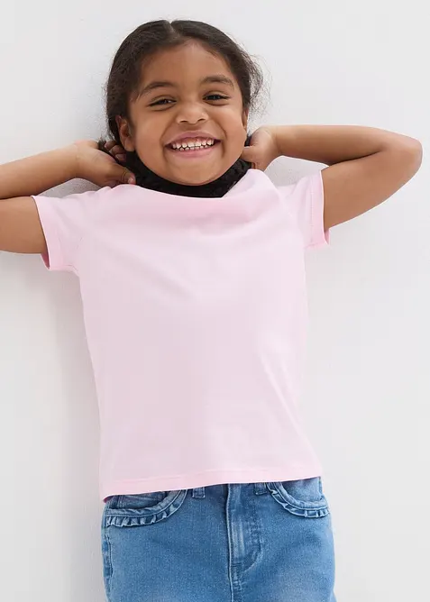 Lot de 3 T-shirts 100% coton, bonprix