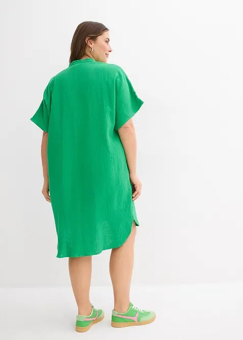 Robe-chemise 100% coton, bonprix