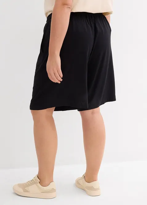 Jersey-Bermuda aus flie&szlig;ender Viskose, bonprix