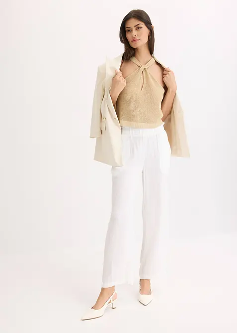 Stricktop mit Glitzer, bonprix