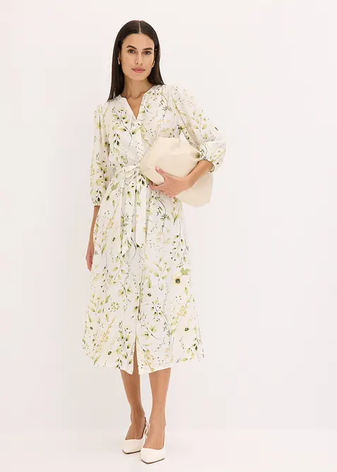 Robe-chemise imprimée, bonprix