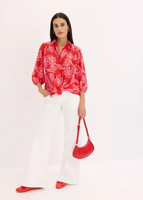 bedruckte Bluse, bonprix