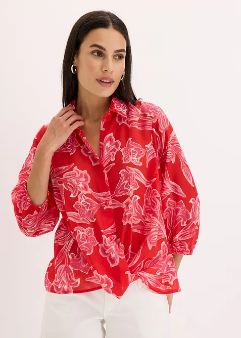 bedruckte Bluse, bonprix