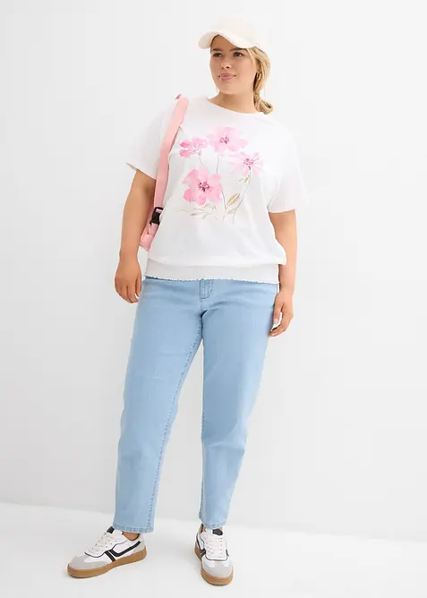 T-shirt en coton, bonprix