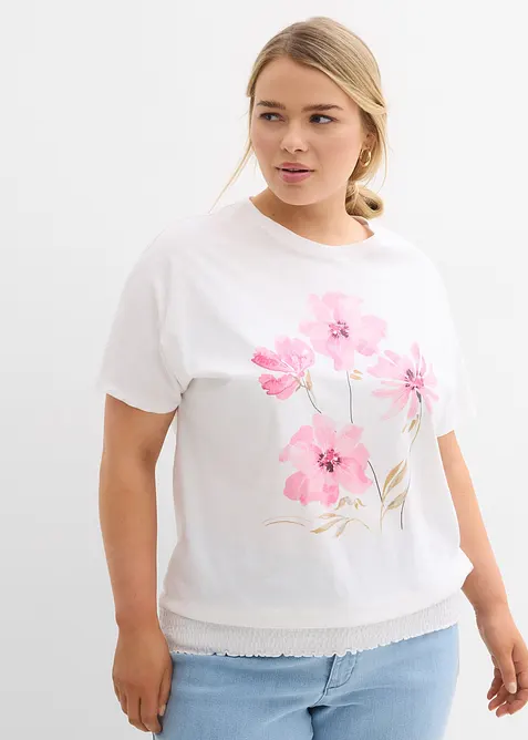 T-shirt en coton, bonprix